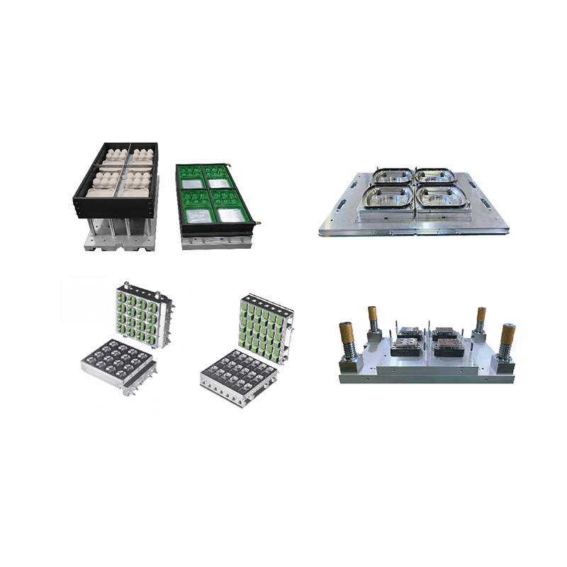 Positivt och negativt trycktermoformande aluminiumform